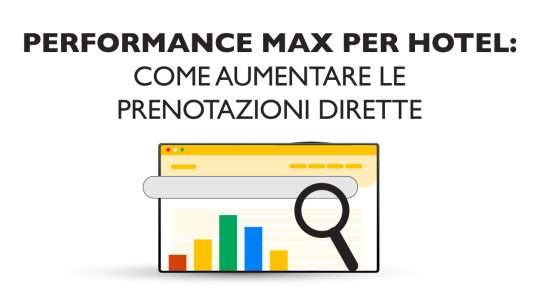 Canali Google delle campagne Performance Max per hotel: Hotel Ads, Search, YouTube, Gmail, Discover, Maps e Display.